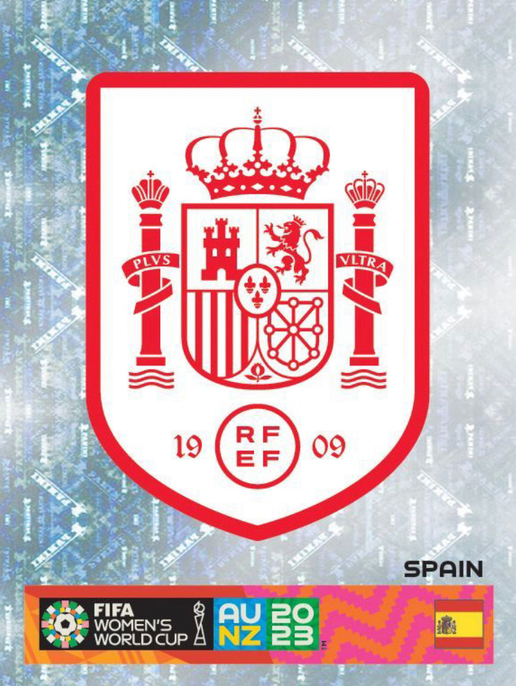 2023 Spain Women WORLD CUP 2023 CHAMPIONS Official Player Issue Size  Football Badge Patch