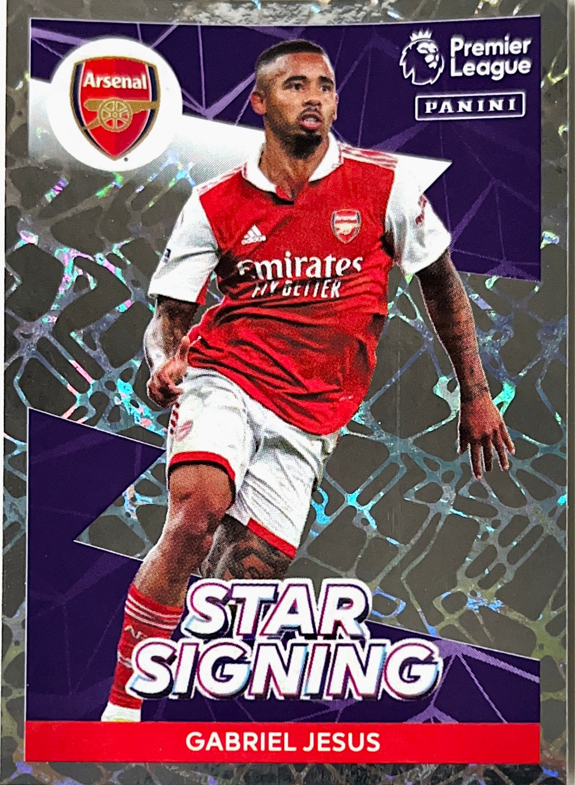 PANINI PRIZM させる GABRIEL JESUS ARSENAL ガブリエルジェズズ
