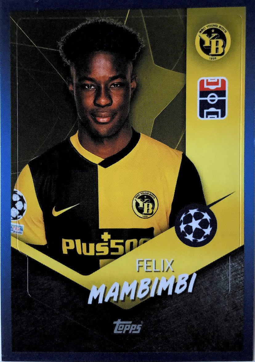 Topps Champions League 2021/22 496 Felix Mambimbi Complete My
