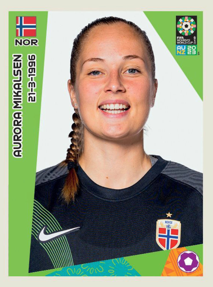 Panini Women's World Cup 2023 - 024 - Aurora Mikalsen