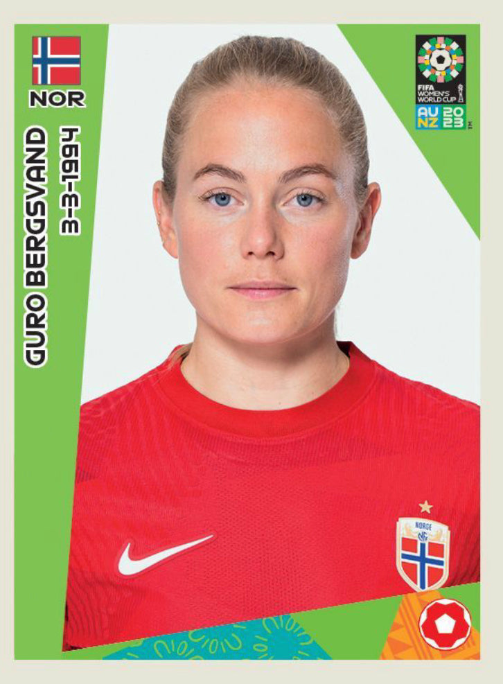 Panini Women's World Cup 2023 - 028 - Guro Bergsvand