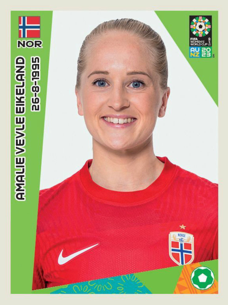 Panini Women's World Cup 2023 - 036 - Amalie Vevle Eikeland