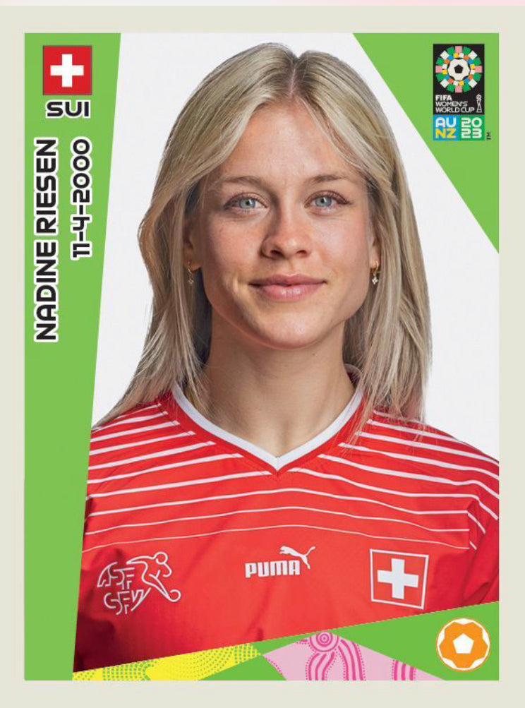Panini Women's World Cup 2023 - 068 - Nadine Riesen