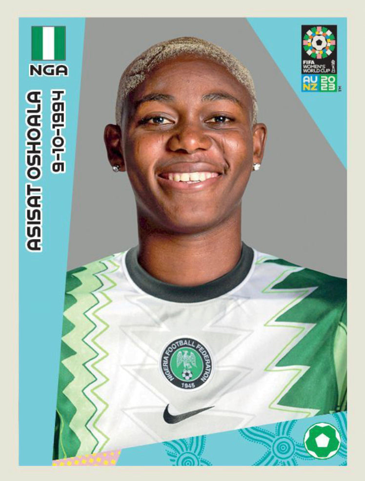 Panini Women's World Cup 2023 - 123 - Asisat Oshoala