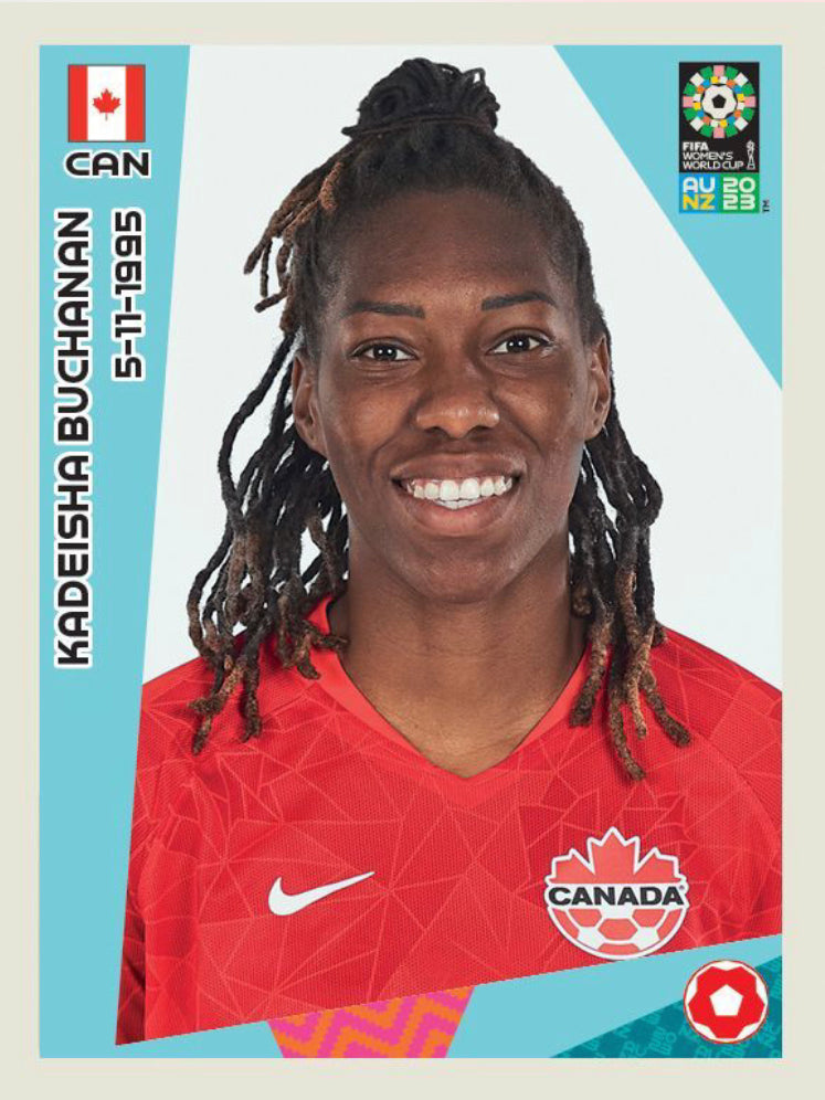 Panini Women's World Cup 2023 - 128 - Kadeisha Buchanan