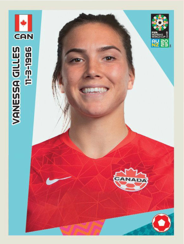 Panini Women's World Cup 2023 - 130 - Vanessa Gilles