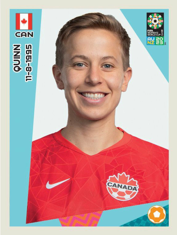 Panini Women's World Cup 2023 - 134 - Quinn