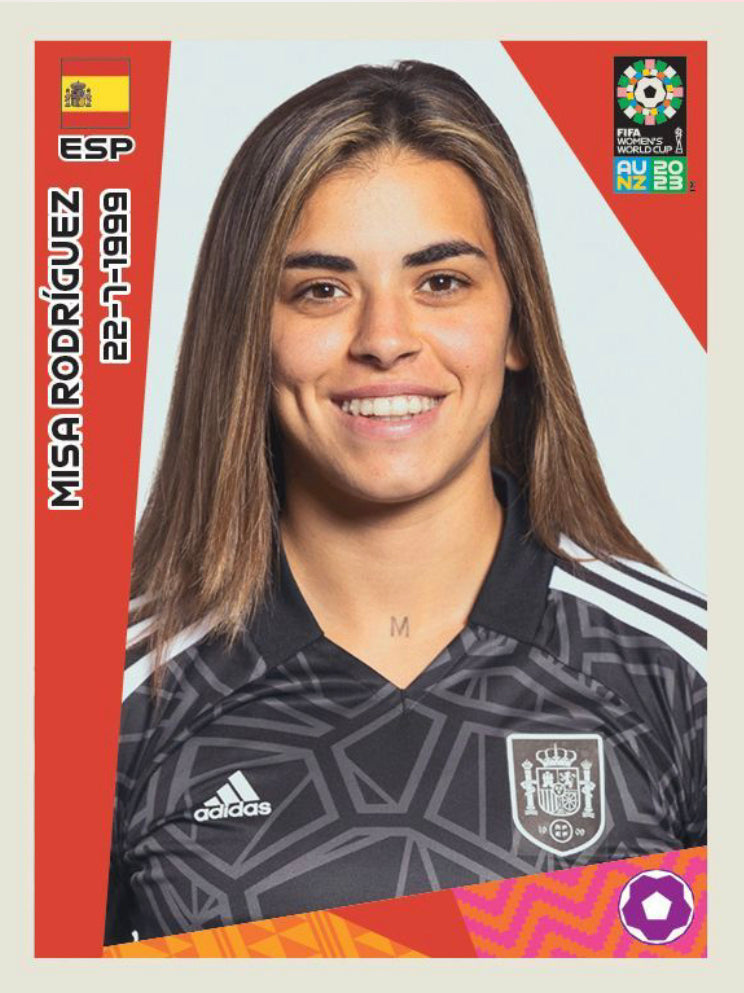 Panini Women's World Cup 2023 - 142 - Misa Rodríguez