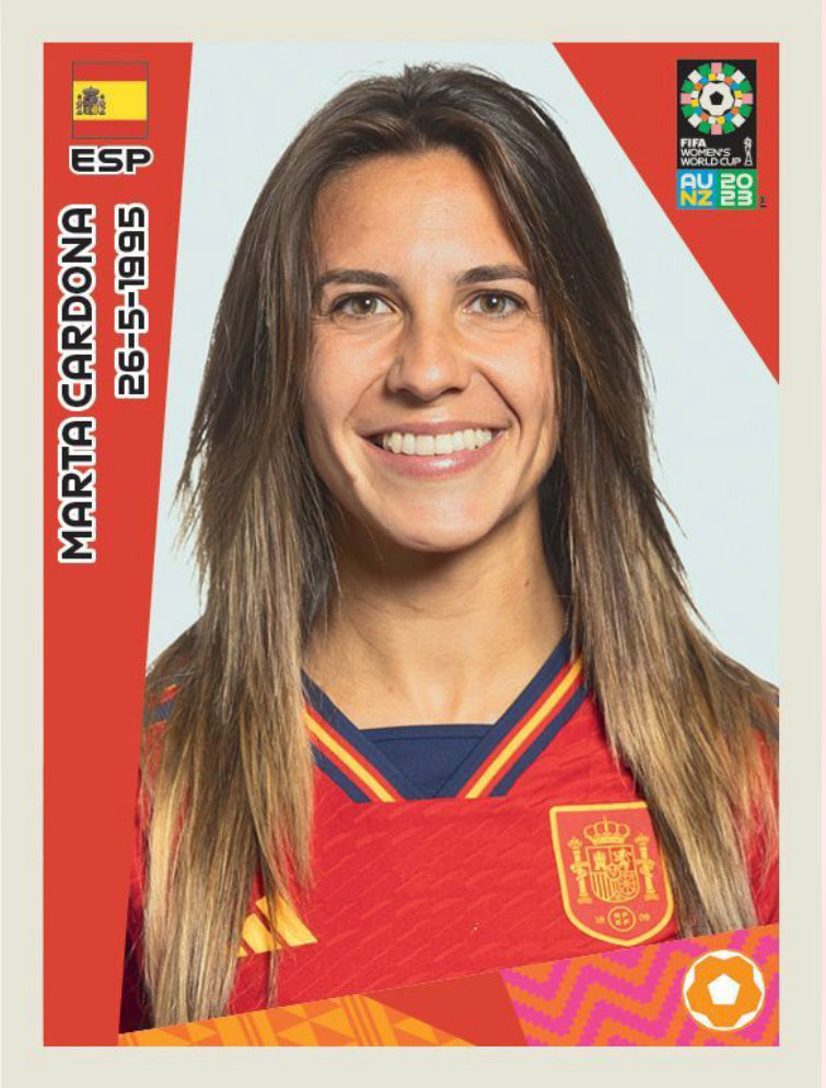 Panini Women's World Cup 2023 - 153 - Marta Cardona