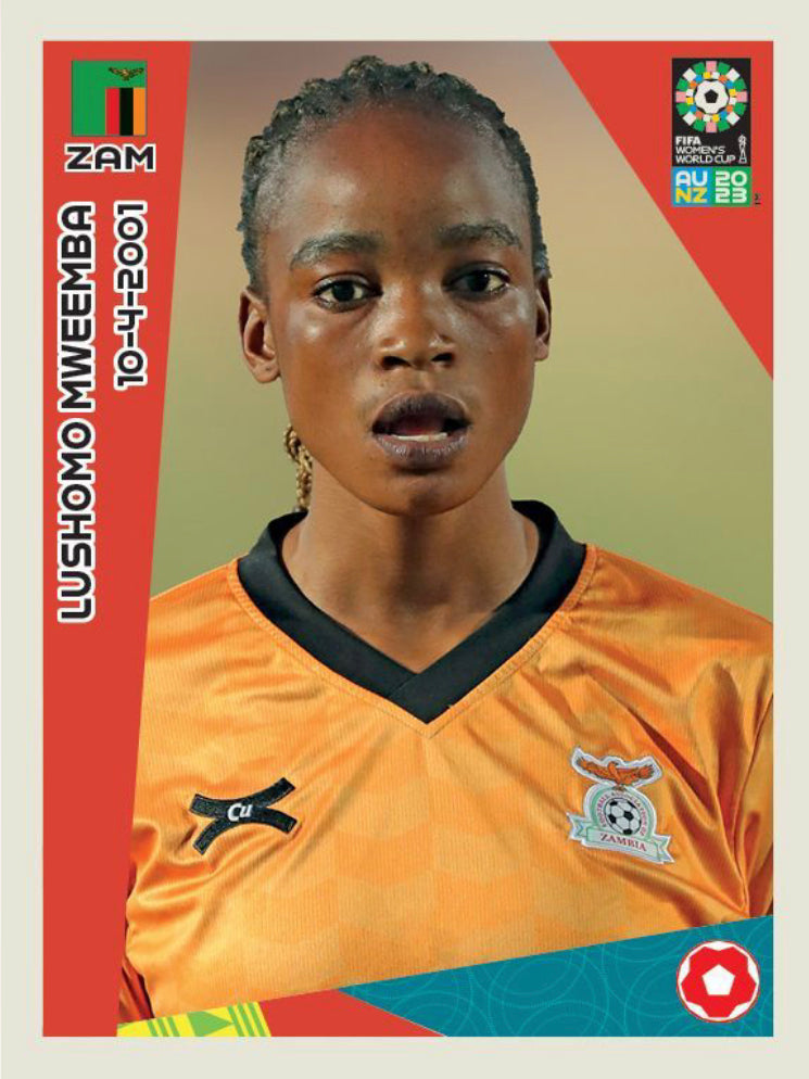 Panini Women's World Cup 2023 - 177 - Lushomo Mweemba