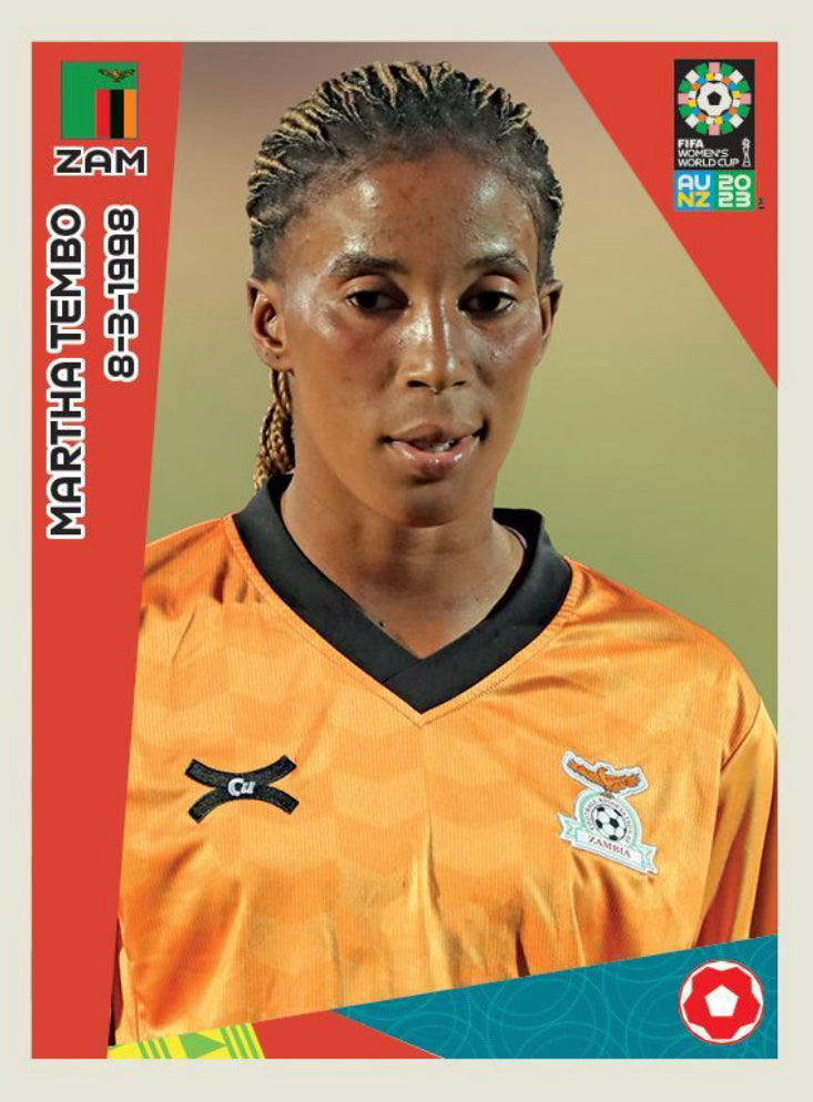 Panini Women's World Cup 2023 - 180 - Martha Tembo