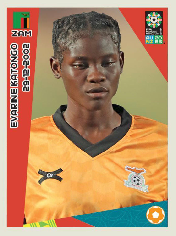Panini Women's World Cup 2023 - 186 - Evarine Katongo