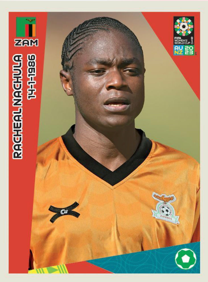 Panini Women's World Cup 2023 - 187 - Racheal Nachula