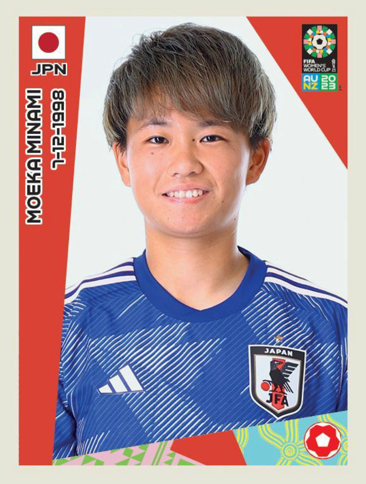 Panini Women's World Cup 2023 - 196 - Moeka Minami