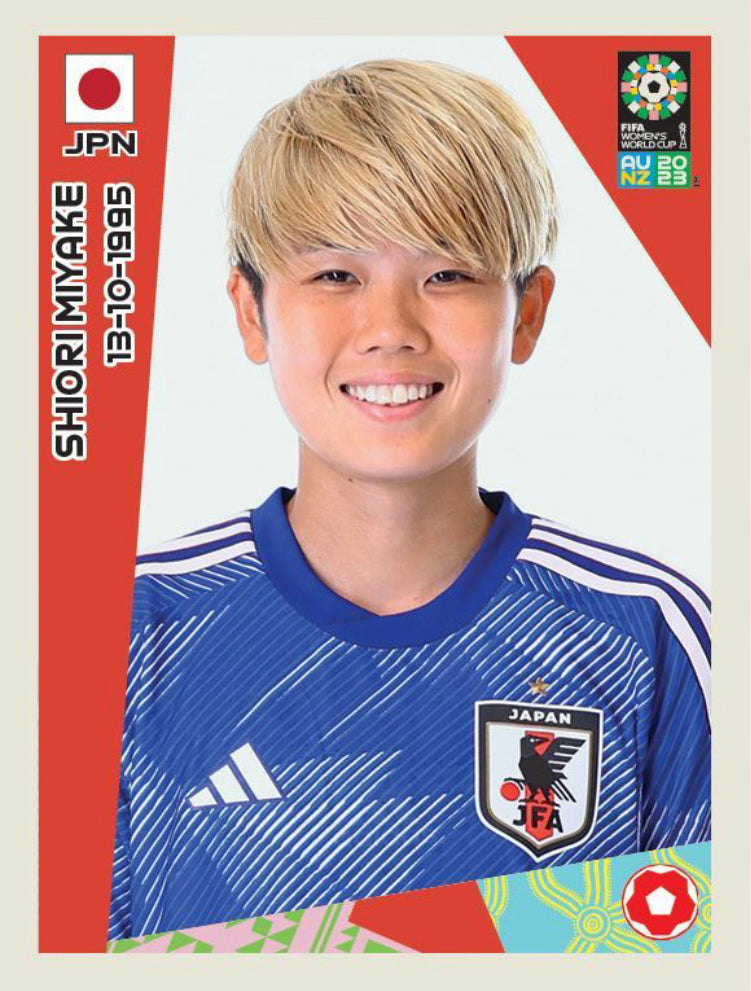 Panini Women's World Cup 2023 - 198 - Shiori Miyake