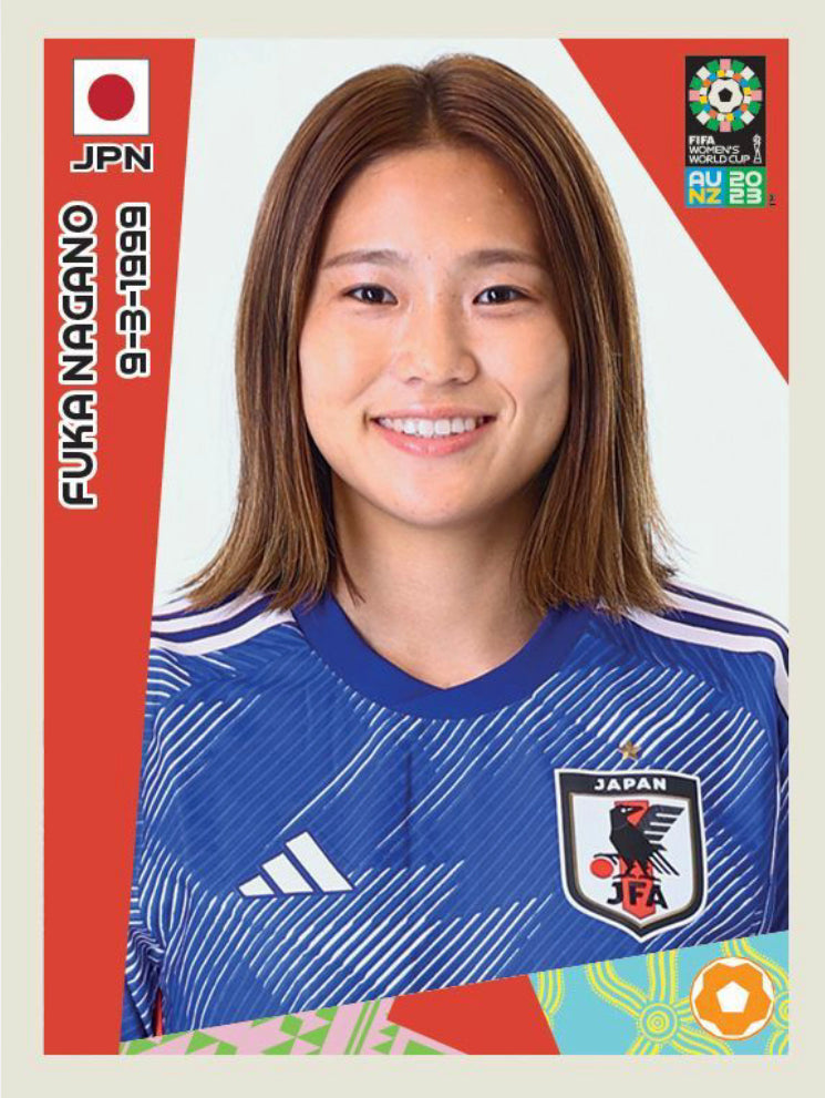 Panini Women's World Cup 2023 - 201 - Fuka Nagano