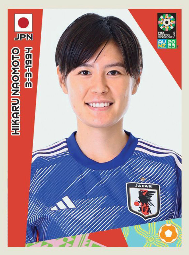 Panini Women's World Cup 2023 - 205 - Hikaru Naomoto