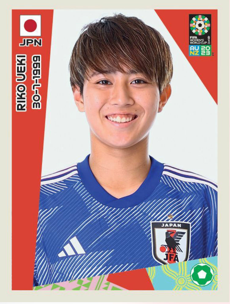 Panini Women's World Cup 2023 - 207 - Riko Ueki