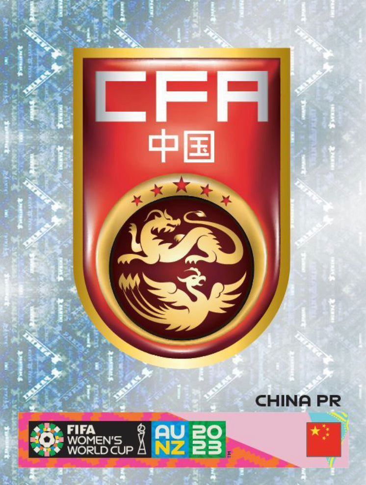 Panini Women's World Cup 2023 - 260 - China PR Badge