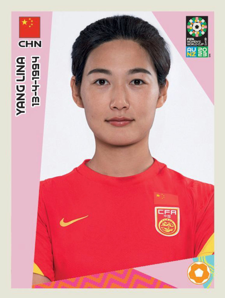 Panini Women's World Cup 2023 - 269 - Yang Lina