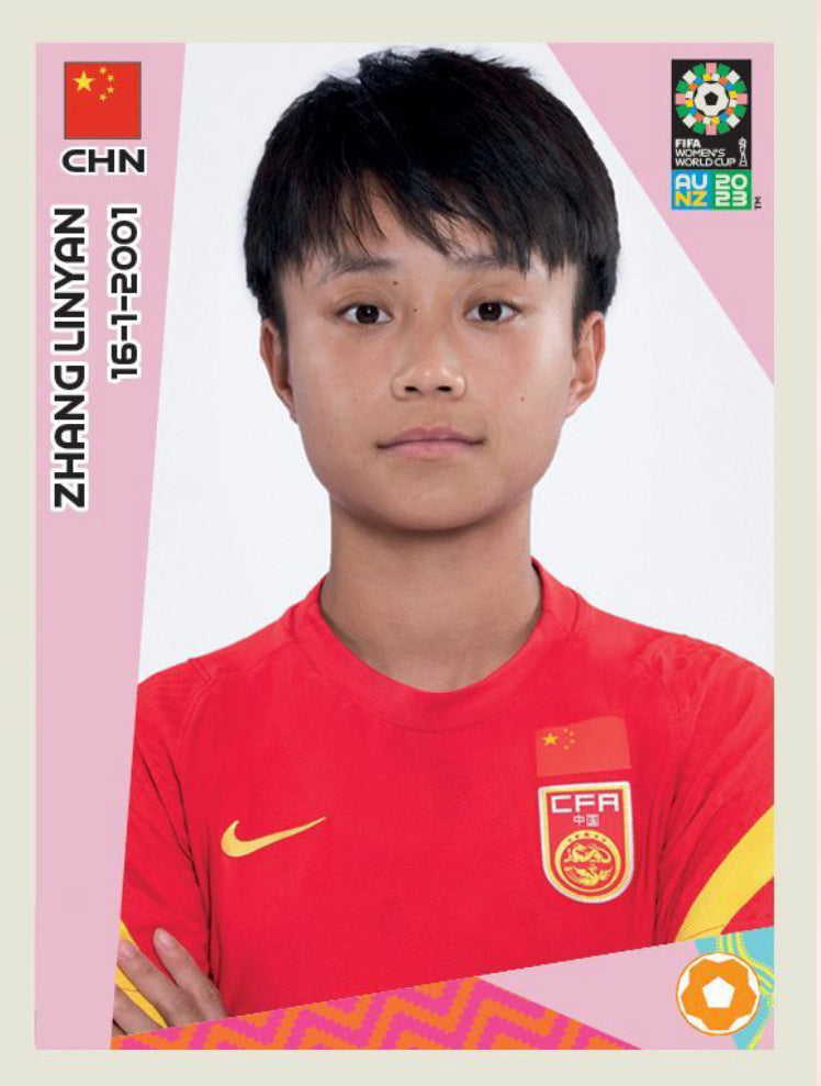Panini Women's World Cup 2023 - 271 - Zhang Linyan
