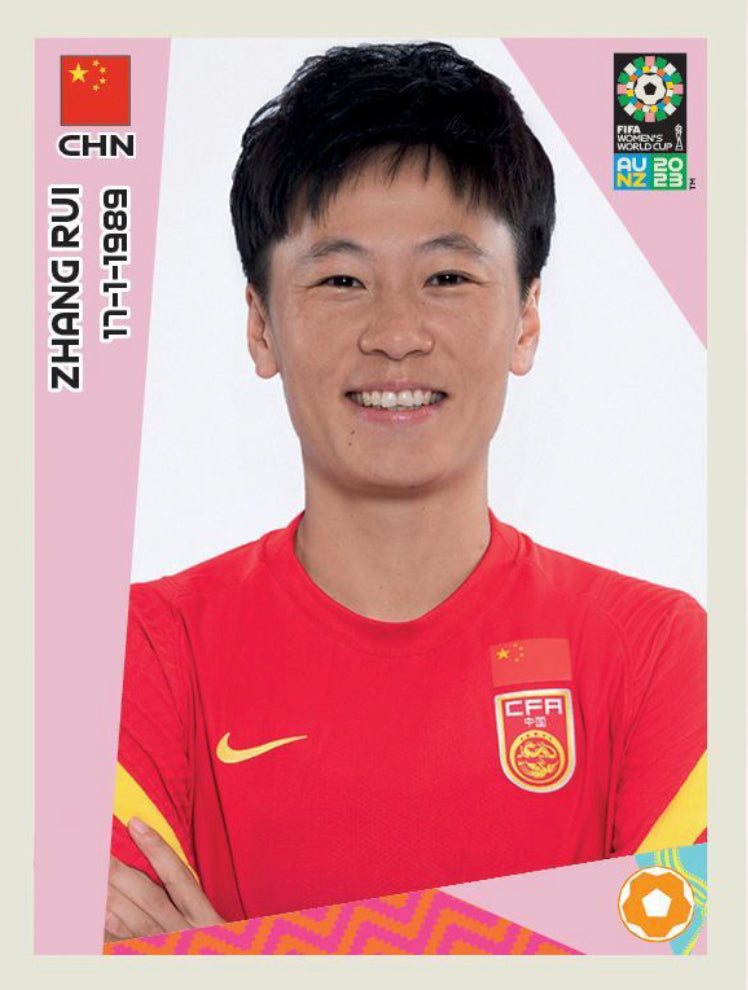 Panini Women's World Cup 2023 - 272 - Zhang Rui