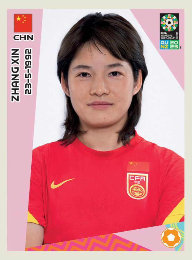 Panini Women's World Cup 2023 - 273 - Zhang Xin