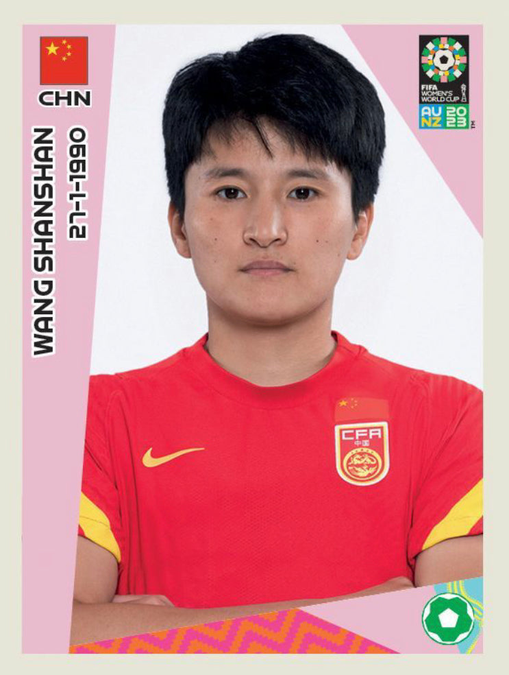 Panini Women's World Cup 2023 - 275 - Wang Shanshan