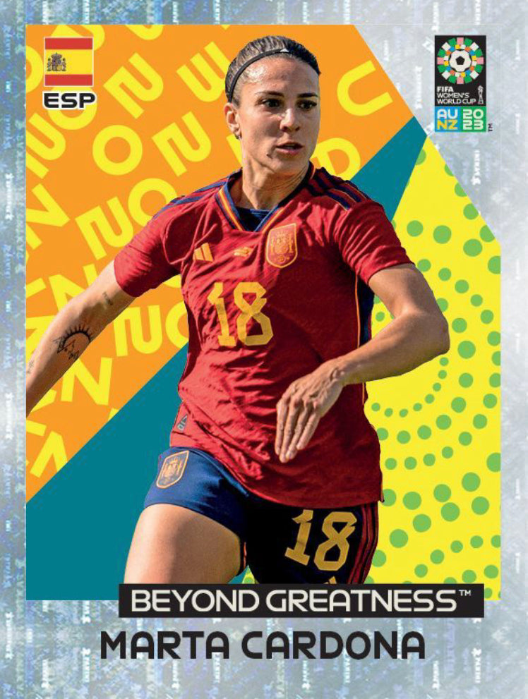 Panini Women's World Cup 2023 - 285 - Marta Cardona - Beyond Greatness