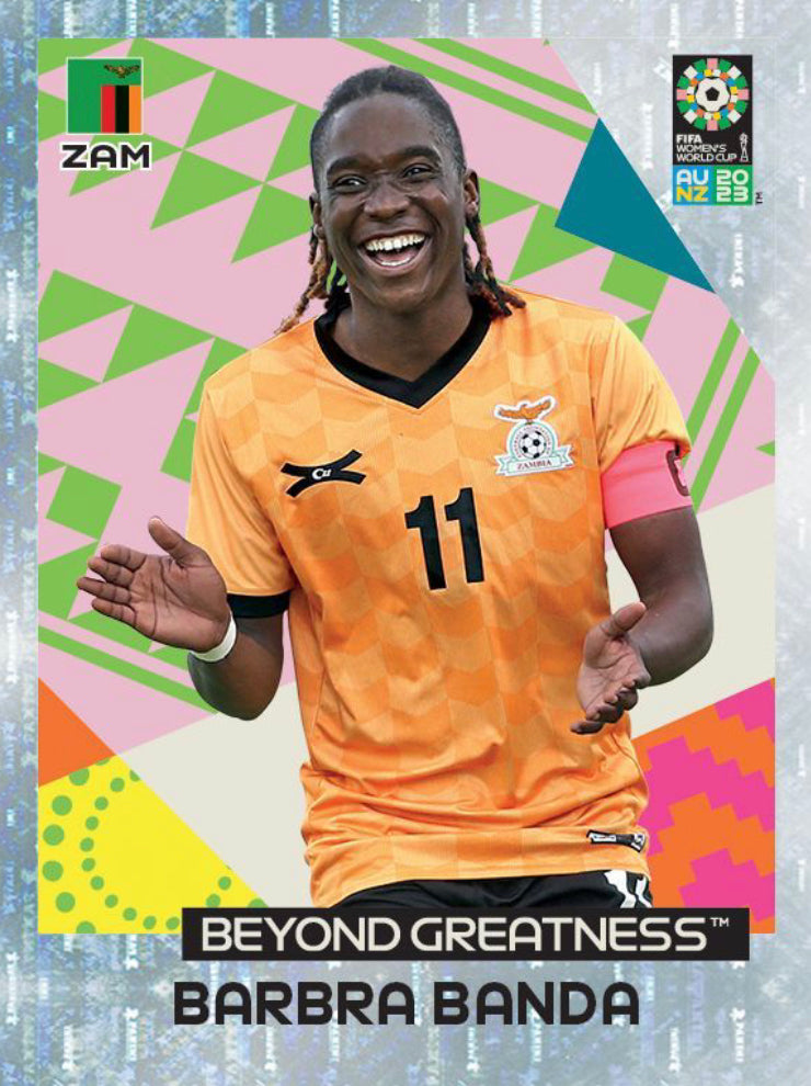 Panini Women's World Cup 2023 - 287 - Barbara Banda - Beyond Greatness