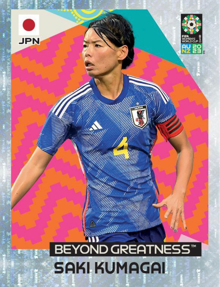 Panini Women's World Cup 2023 - 288 - Saki Kumagai - Beyond Greatness