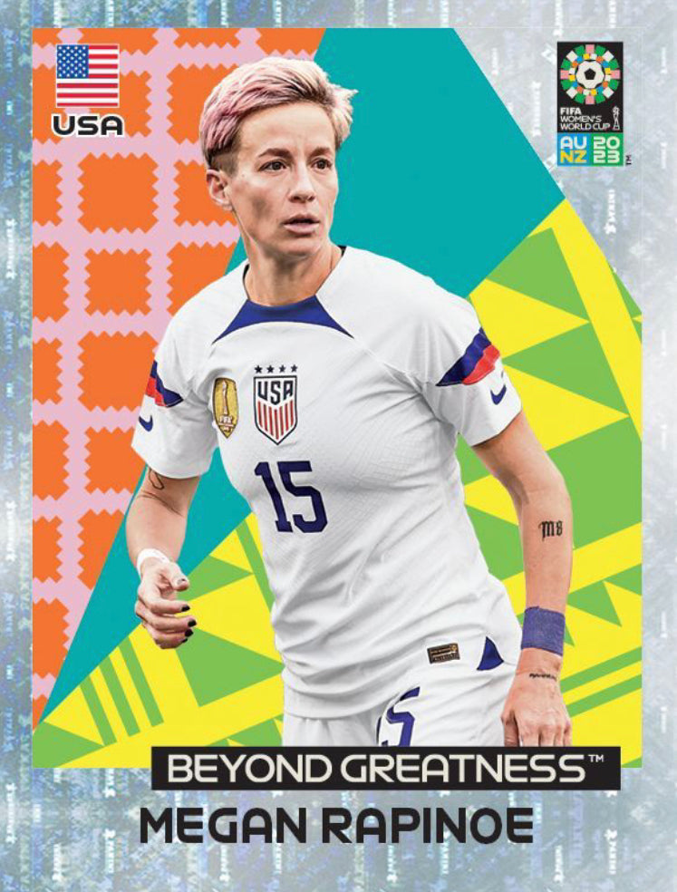 Panini Women's World Cup 2023 - 293 - Megan Rapinoe - Beyond Greatness