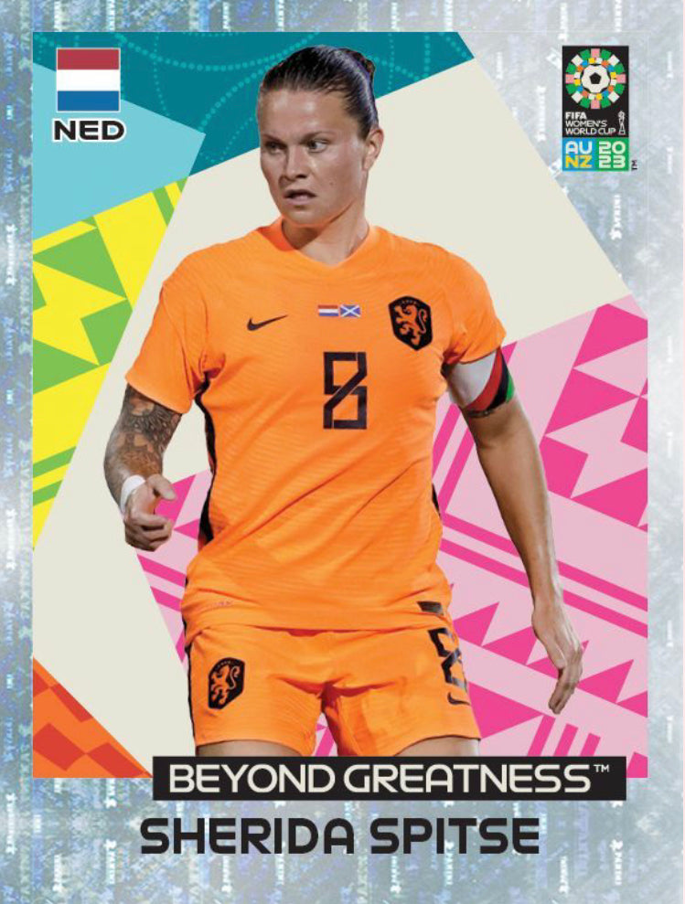 Panini Women's World Cup 2023 - 295 - Sherida Spitse - Beyond Greatness