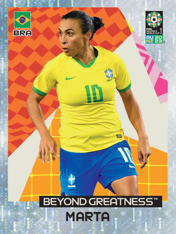 Panini Women's World Cup 2023 - 299 - Marta - Beyond Greatness