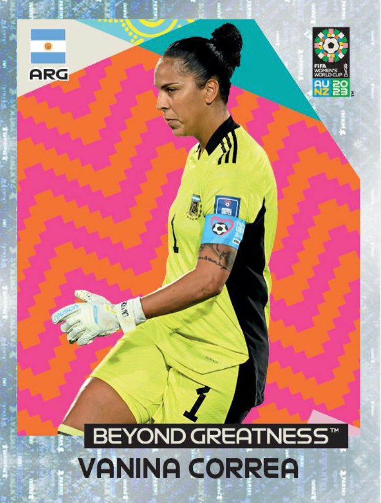 Panini Women's World Cup 2023 - 304 - Vanina Correa - Beyond Greatness