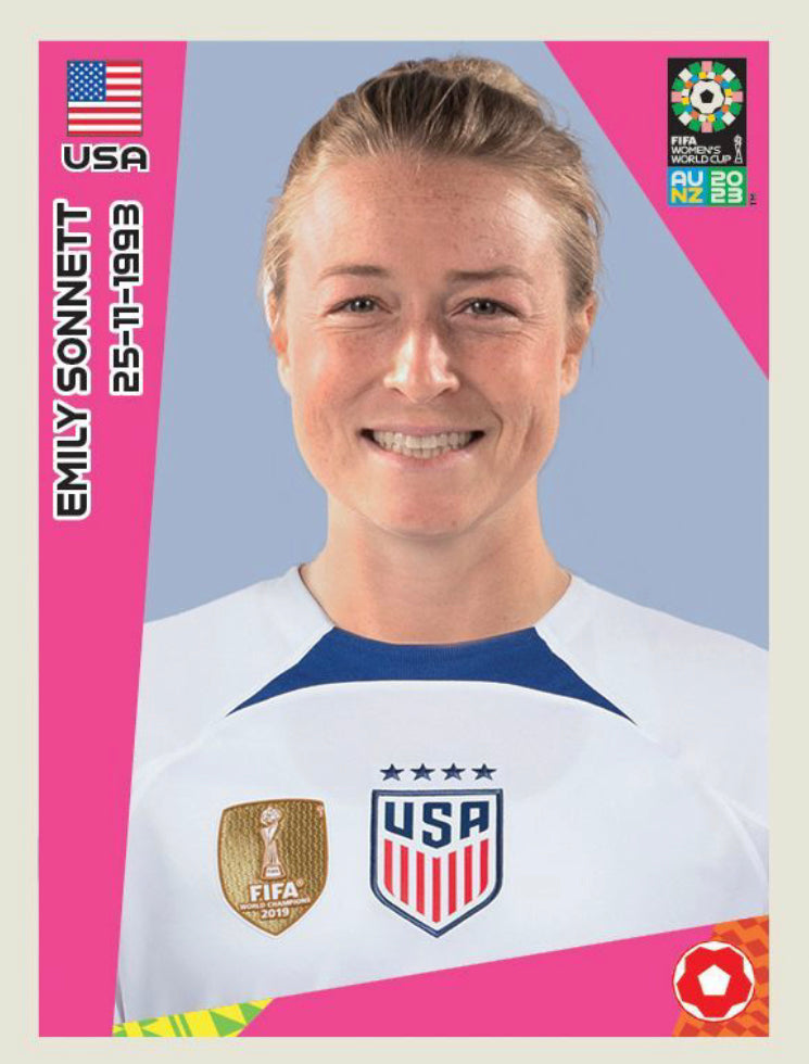 Panini Women's World Cup 2023 - 315 - Emily Sonnett