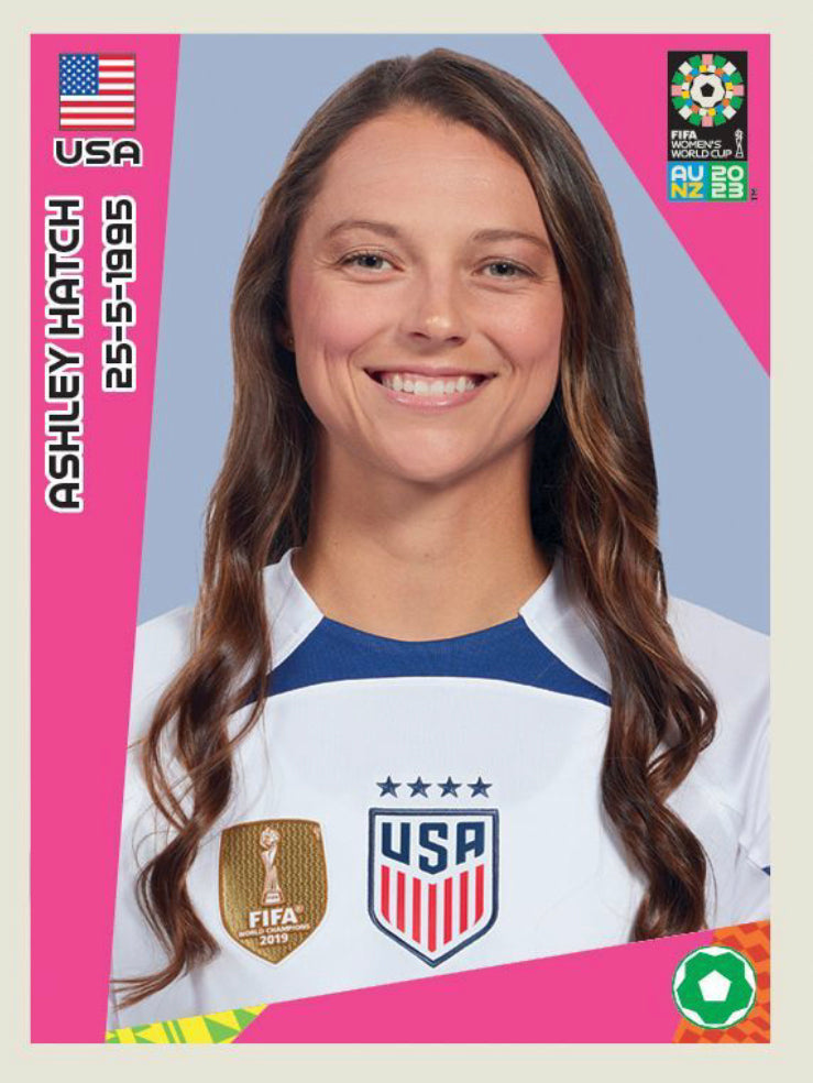 Panini Women's World Cup 2023 - 325 - Ashley Hatch