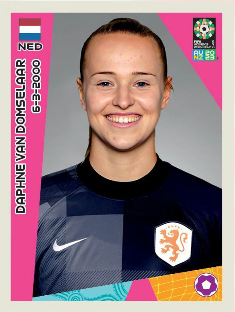 Panini Women's World Cup 2023 - 344 - Daphne Van Domselaar