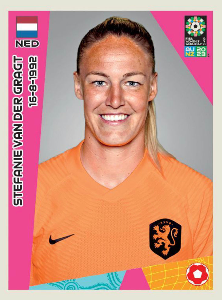 Panini Women's World Cup 2023 - 345 - Stefanie Van Der Gragt