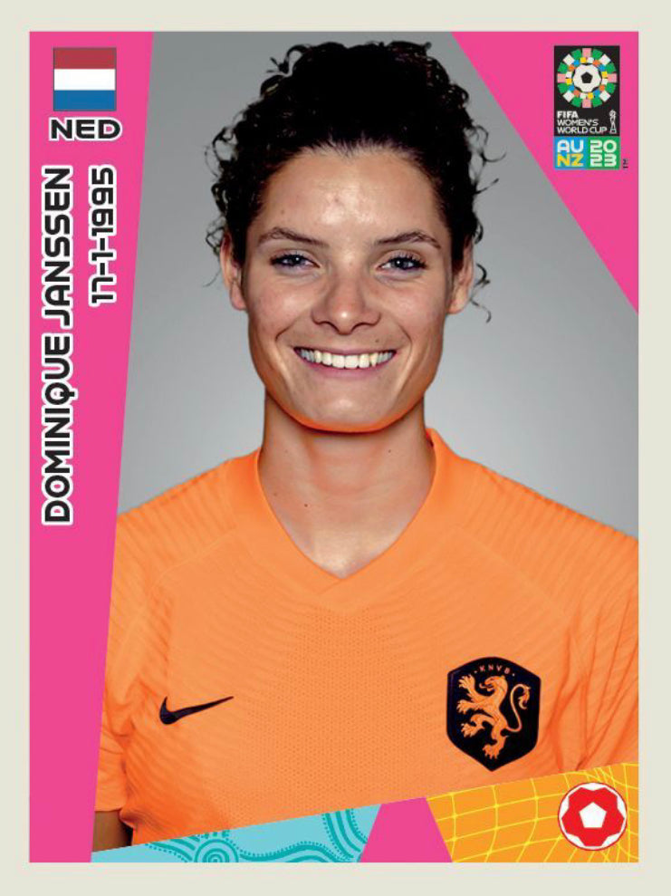 Panini Women's World Cup 2023 - 346 - Dominique Janssen
