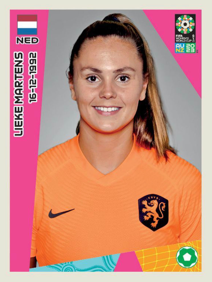 Panini Women's World Cup 2023 - 358 - Lieke Martens