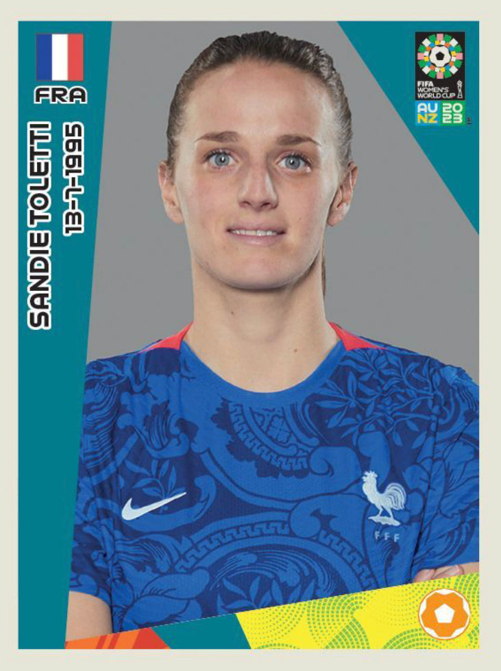 Panini Women's World Cup 2023 - 387 - Sandie Toletti