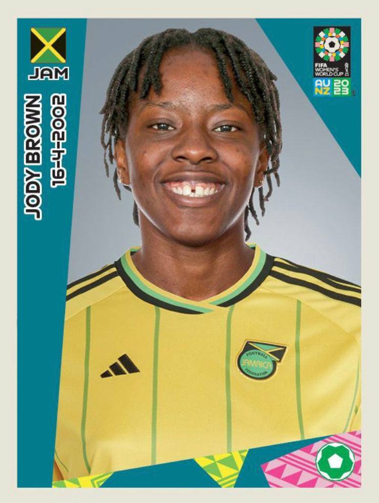 Panini Women's World Cup 2023 - 410 - Jody Brown