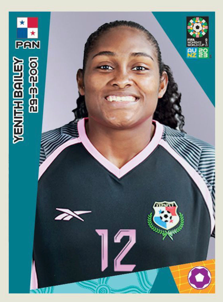 Panini Women's World Cup 2023 - 429 - Yenith Bailey