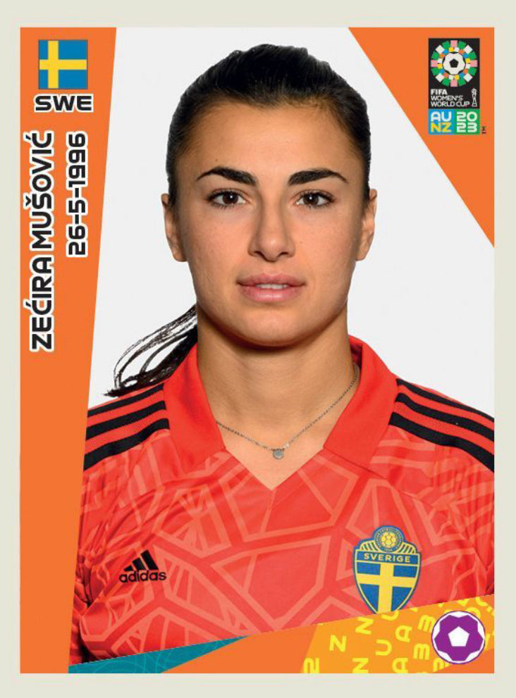 Panini Women's World Cup 2023 - 446 - Zecira Musovic