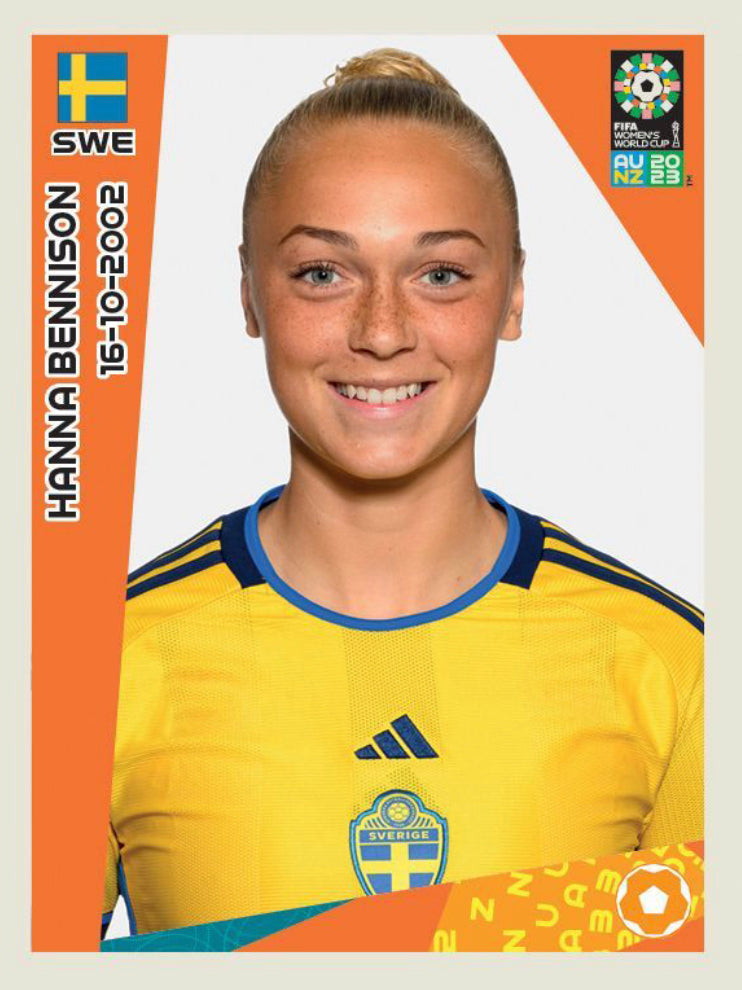 Panini Women's World Cup 2023 - 452 - Hanna Bennison