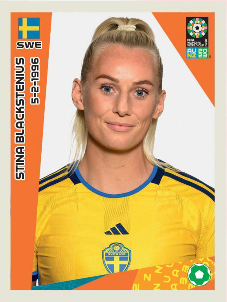 Panini Women's World Cup 2023 - 458 - Stina Blackstenius
