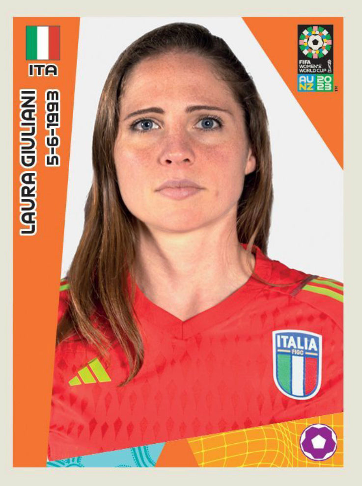 Panini Women's World Cup 2023 - 480 - Laura Giuliani