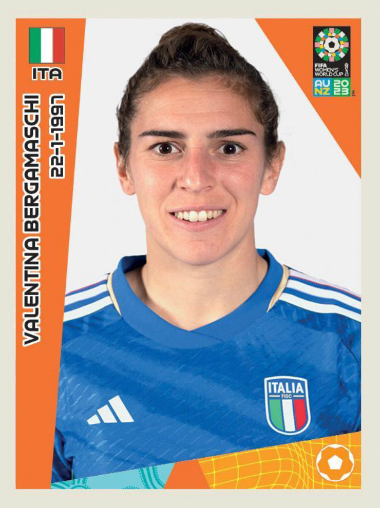 Panini Women's World Cup 2023 - 489 - Valentina Bergamaschi