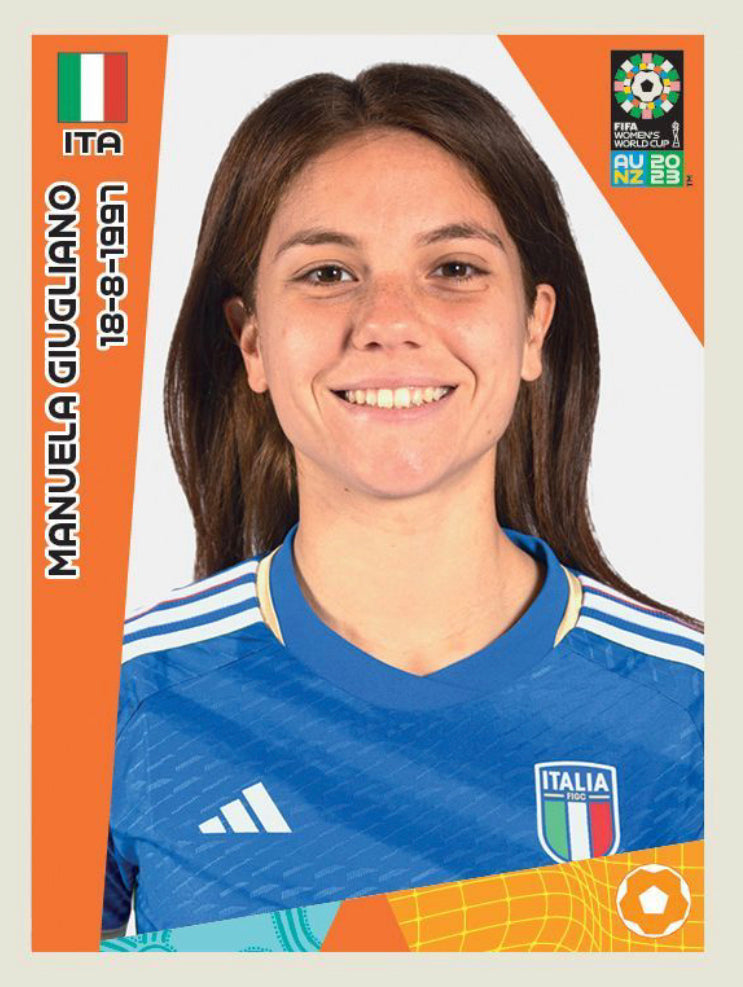 Panini Women's World Cup 2023 - 490 - Manuela Giugliano